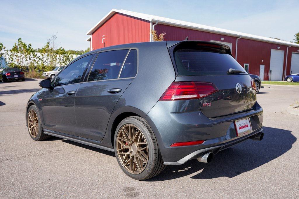 used 2020 Volkswagen Golf GTI car, priced at $20,000