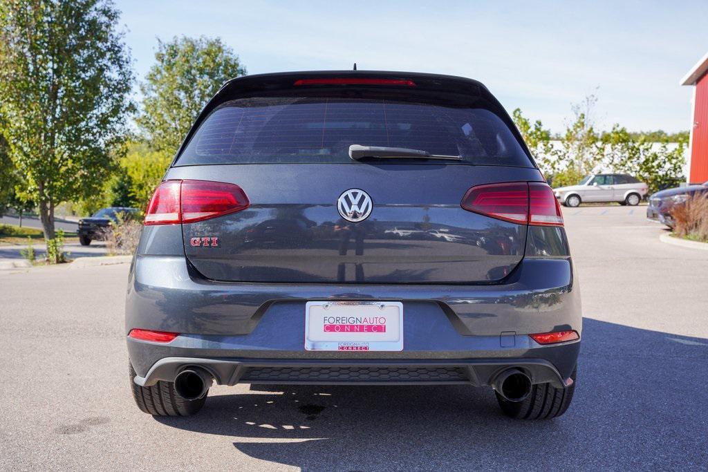 used 2020 Volkswagen Golf GTI car, priced at $20,000