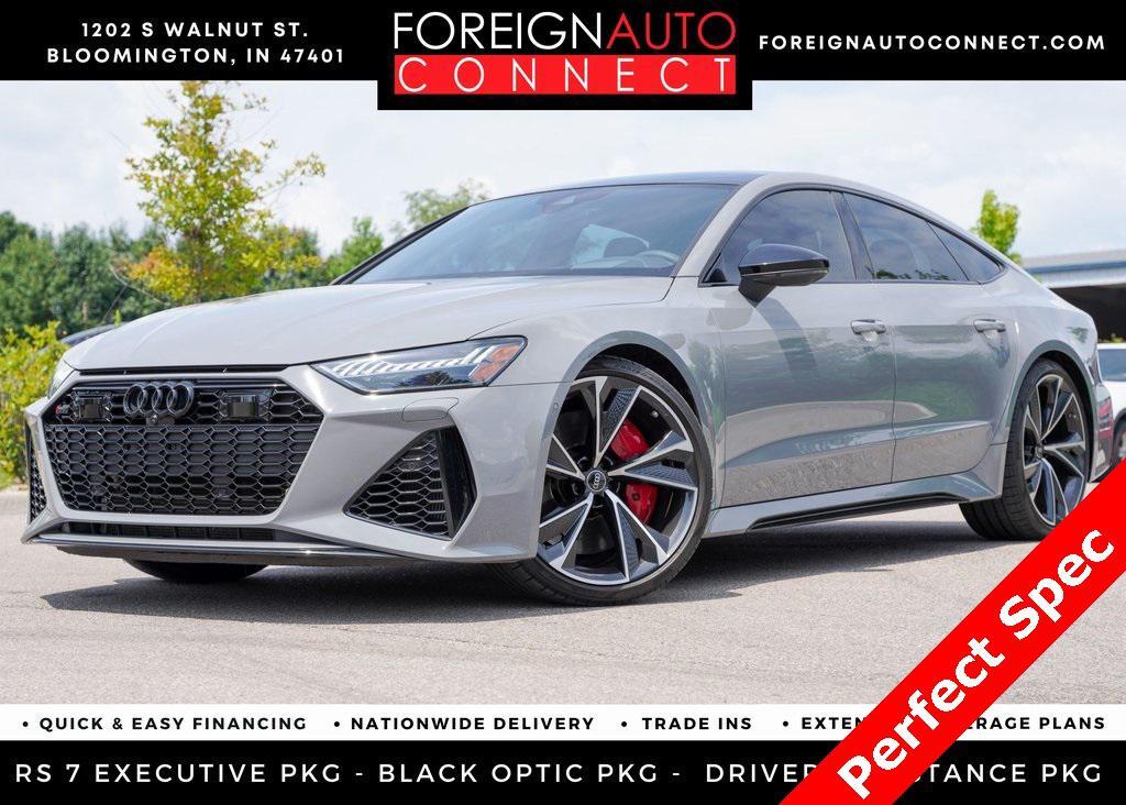 used 2022 Audi RS 7 car, priced at $84,500