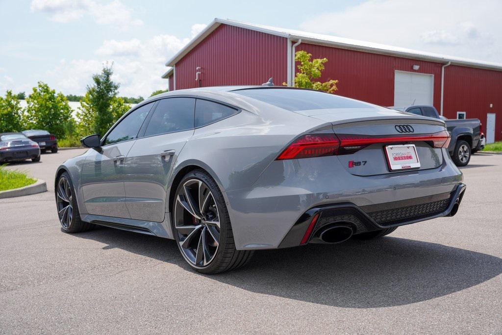 used 2022 Audi RS 7 car, priced at $84,500