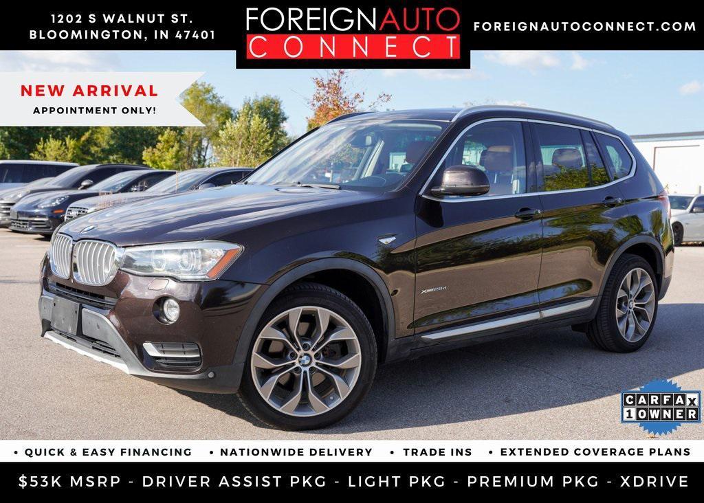 used 2015 BMW X3 car, priced at $13,999