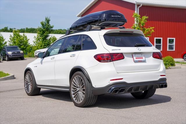used 2020 Mercedes-Benz AMG GLC 63 car, priced at $52,500