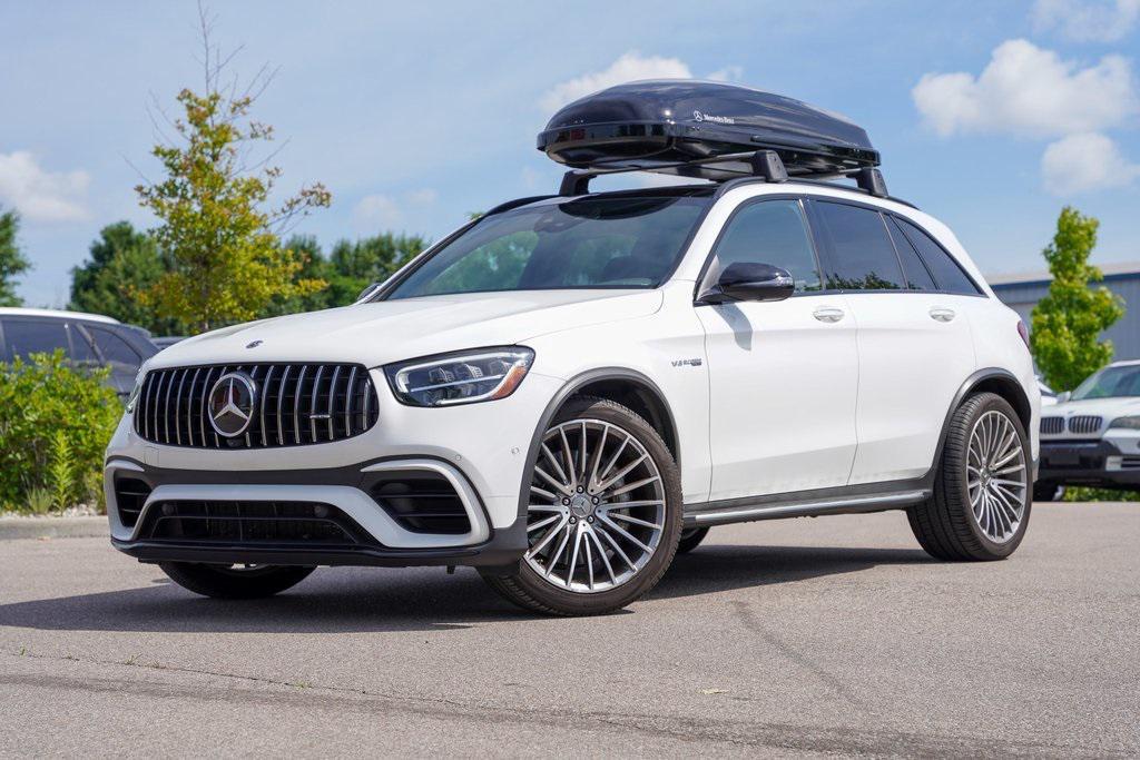 used 2020 Mercedes-Benz AMG GLC 63 car, priced at $51,900