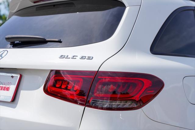 used 2020 Mercedes-Benz AMG GLC 63 car, priced at $52,500