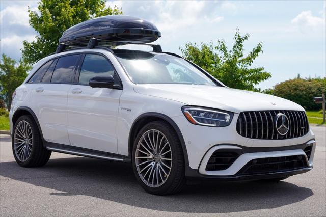 used 2020 Mercedes-Benz AMG GLC 63 car, priced at $52,500