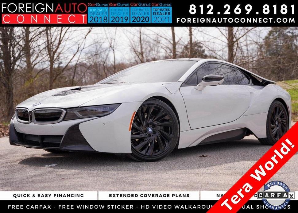 used 2014 BMW i8 car, priced at $48,000