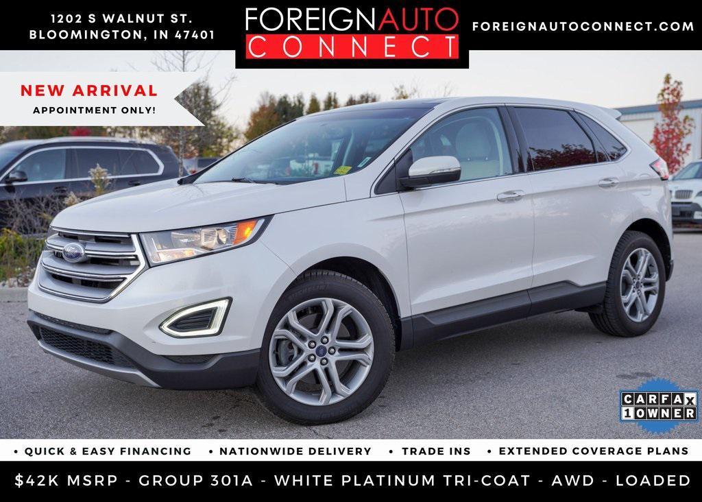 used 2017 Ford Edge car, priced at $16,500