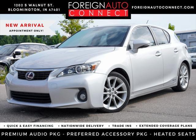 used 2012 Lexus CT 200h car, priced at $13,500