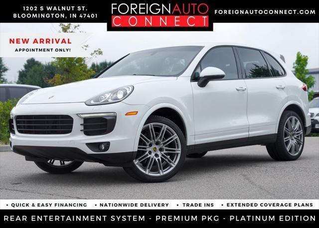 used 2018 Porsche Cayenne car, priced at $25,500