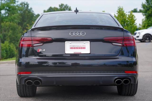 used 2018 Audi S4 car, priced at $24,850