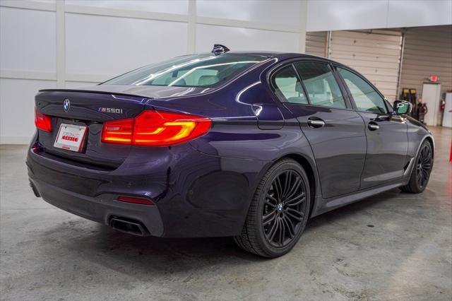 used 2018 BMW M550 car, priced at $30,000