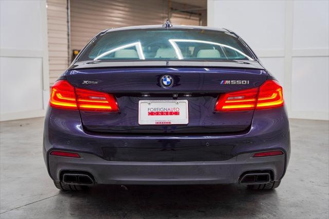 used 2018 BMW M550 car, priced at $30,000