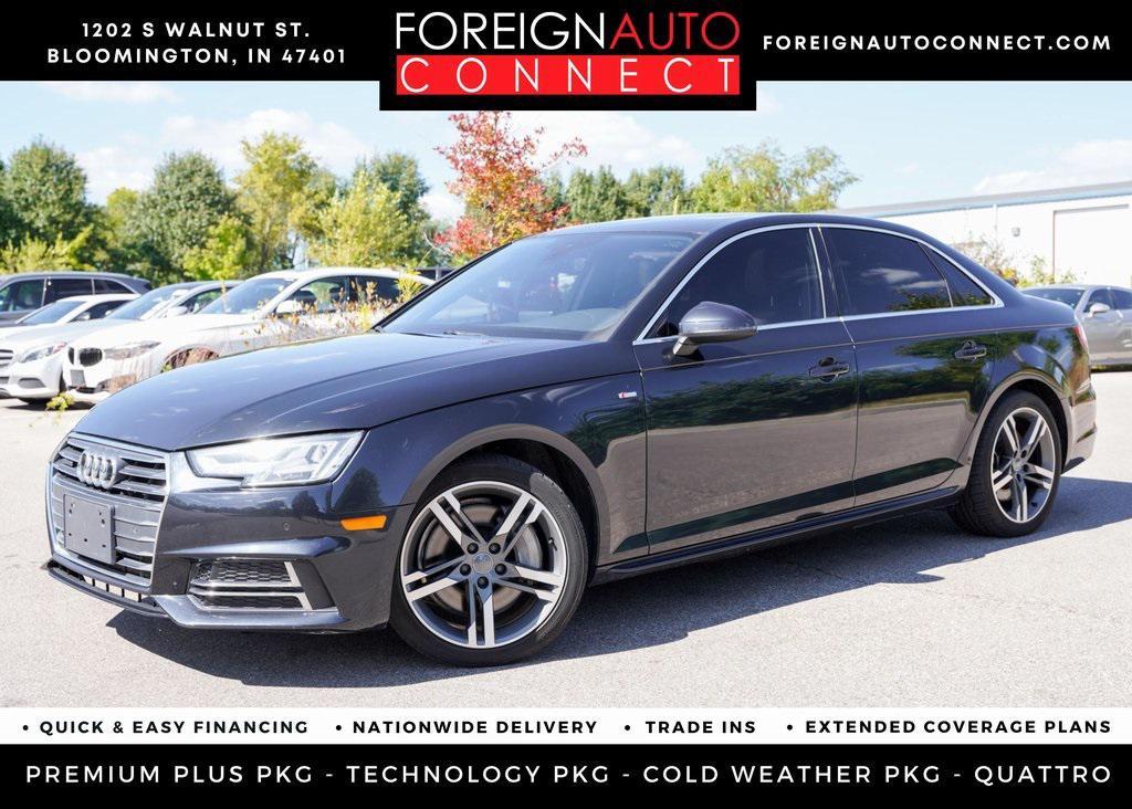 used 2017 Audi A4 car, priced at $14,500