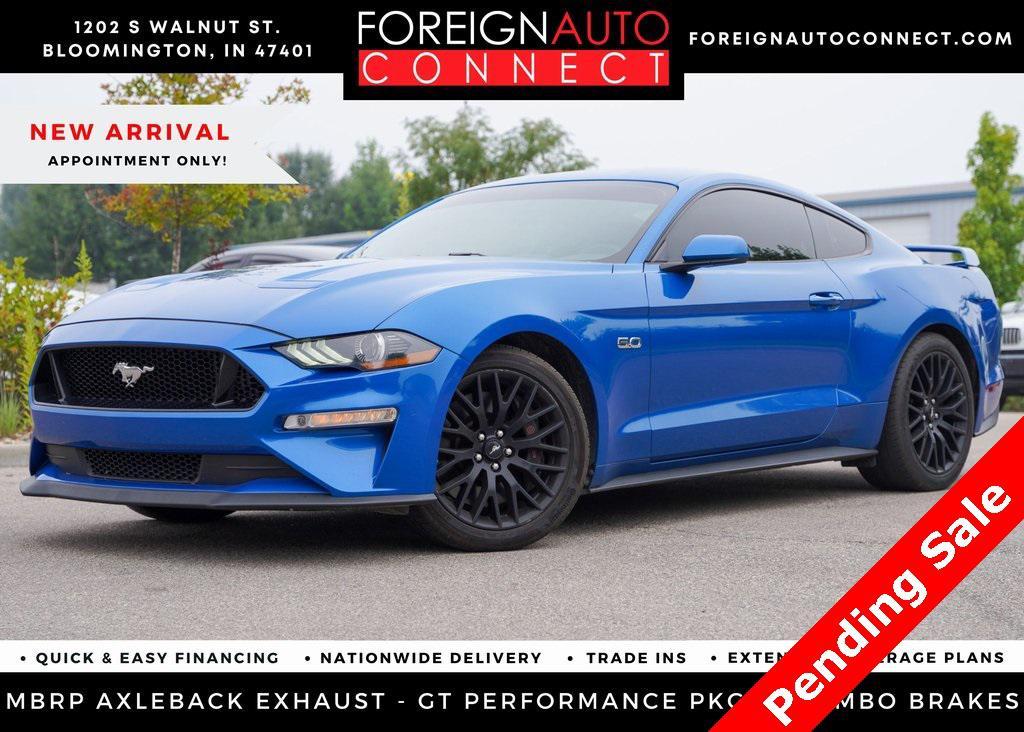 used 2019 Ford Mustang car, priced at $24,500