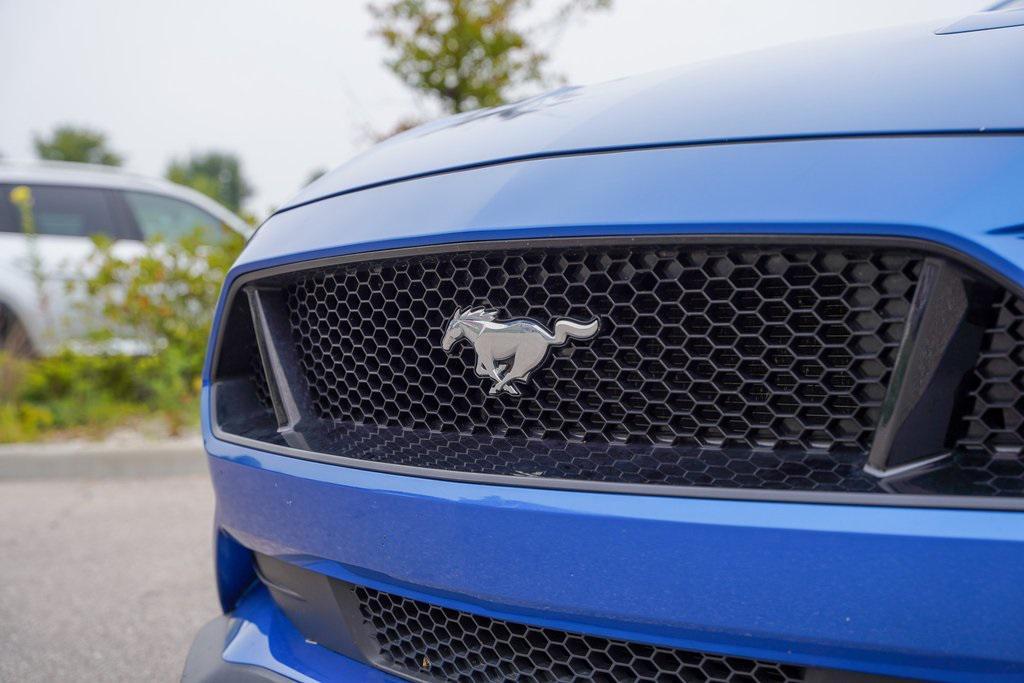 used 2019 Ford Mustang car, priced at $24,500
