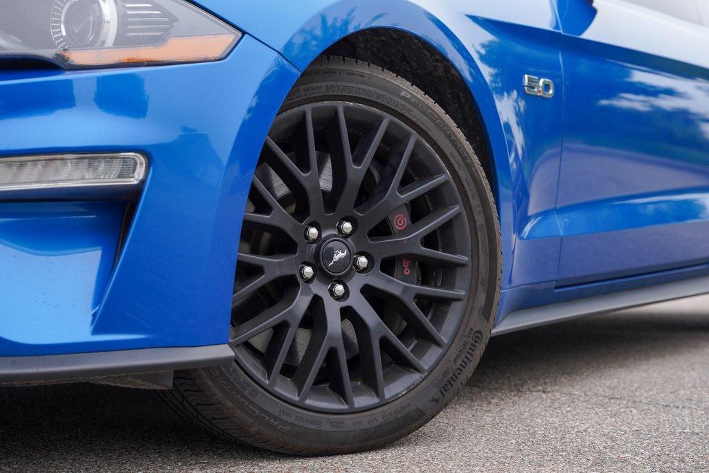 used 2019 Ford Mustang car, priced at $24,500