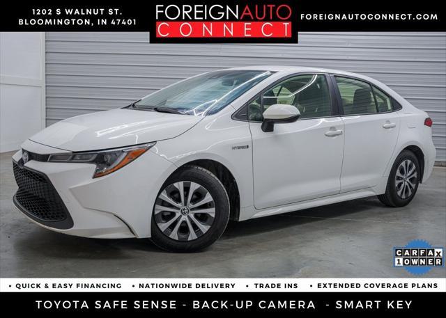 used 2020 Toyota Corolla Hybrid car, priced at $15,700