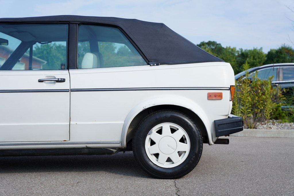 used 1987 Volkswagen Cabriolet car, priced at $10,000
