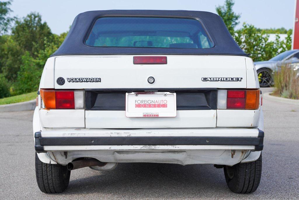 used 1987 Volkswagen Cabriolet car, priced at $10,000