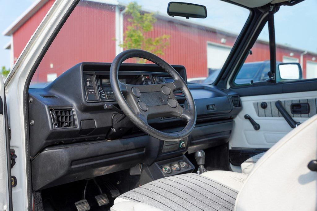 used 1987 Volkswagen Cabriolet car, priced at $10,000