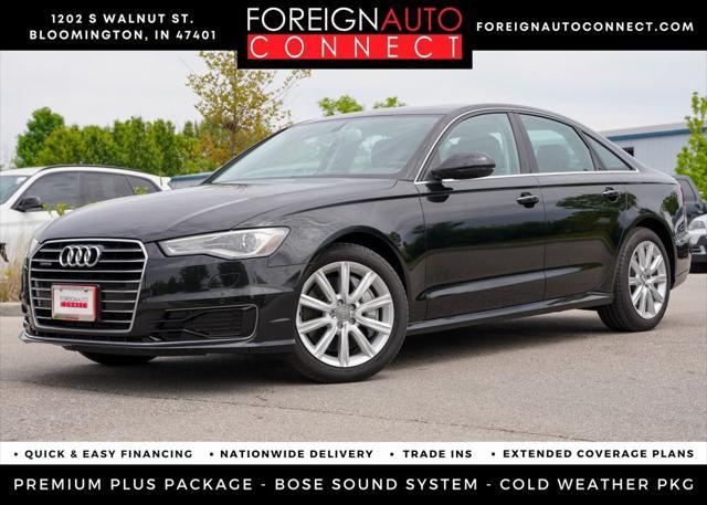 used 2016 Audi A6 car, priced at $19,500