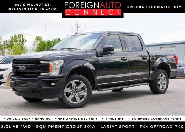 used 2018 Ford F-150 car, priced at $37,999