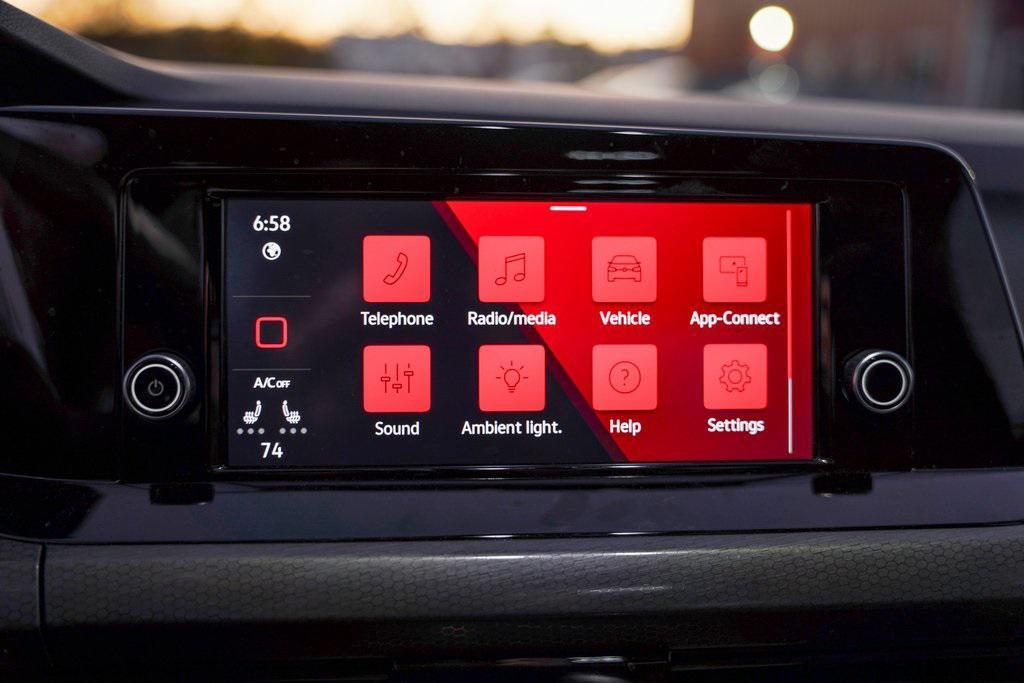 used 2022 Volkswagen Golf GTI car, priced at $20,999