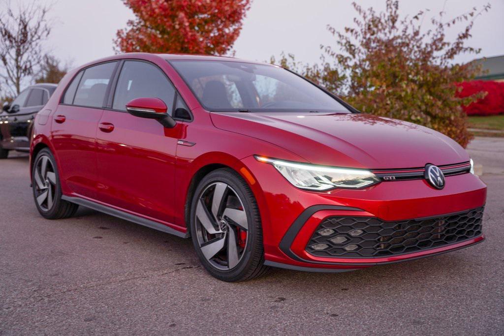 used 2022 Volkswagen Golf GTI car, priced at $20,999
