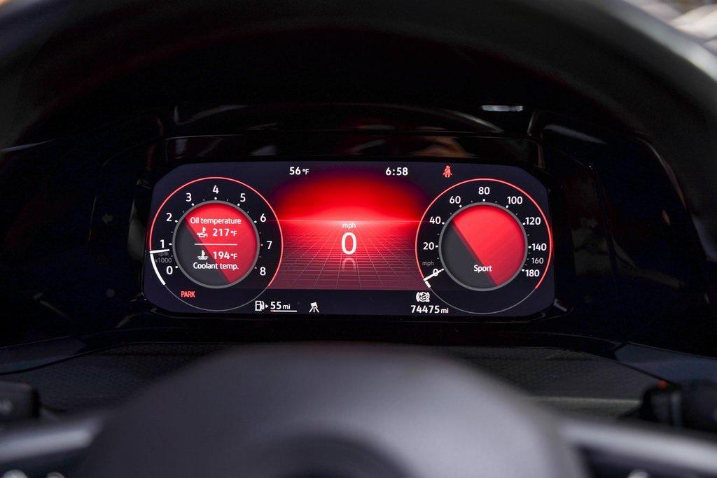 used 2022 Volkswagen Golf GTI car, priced at $20,999