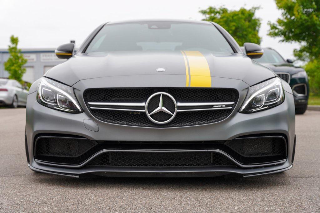 used 2017 Mercedes-Benz AMG C 63 car, priced at $65,000