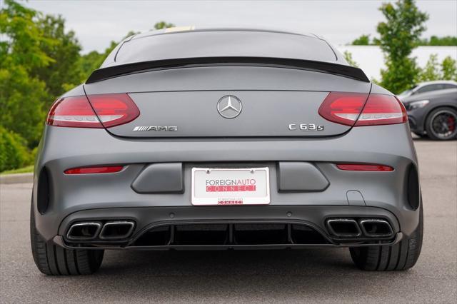 used 2017 Mercedes-Benz AMG C 63 car, priced at $70,000