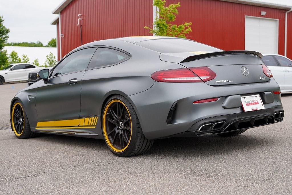 used 2017 Mercedes-Benz AMG C 63 car, priced at $65,000