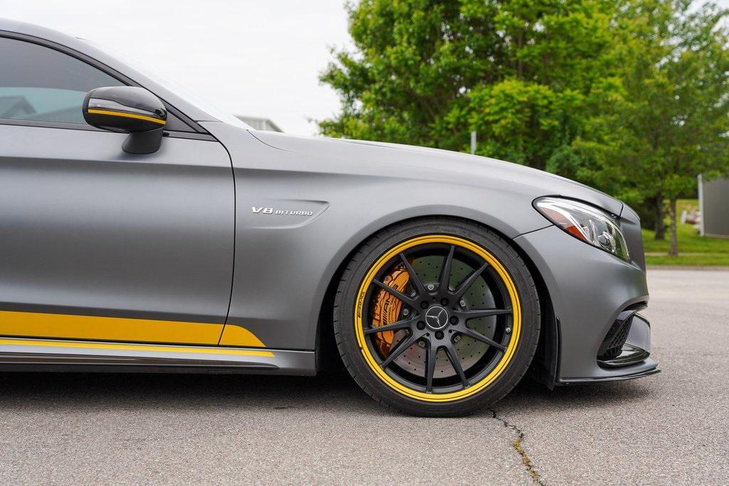 used 2017 Mercedes-Benz AMG C 63 car, priced at $65,000