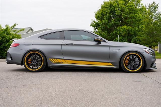 used 2017 Mercedes-Benz AMG C 63 car, priced at $70,000