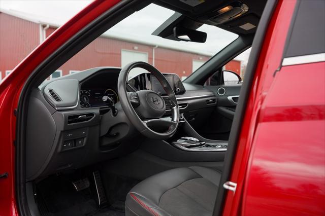 used 2021 Hyundai Sonata car, priced at $18,350