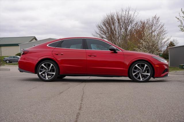 used 2021 Hyundai Sonata car, priced at $18,350