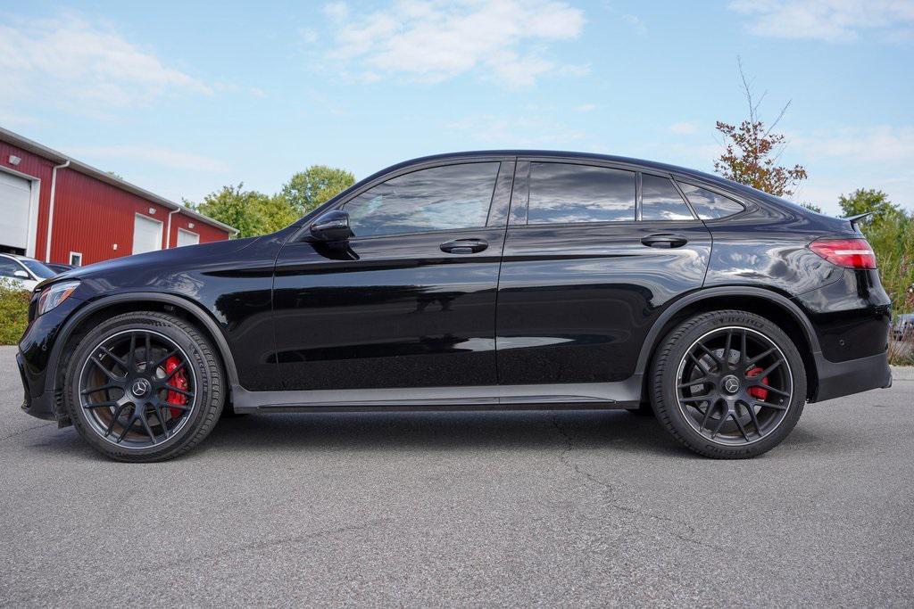 used 2019 Mercedes-Benz AMG GLC 63 car, priced at $50,000