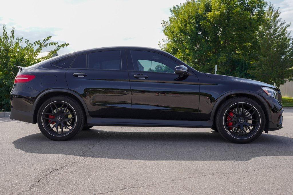 used 2019 Mercedes-Benz AMG GLC 63 car, priced at $50,000