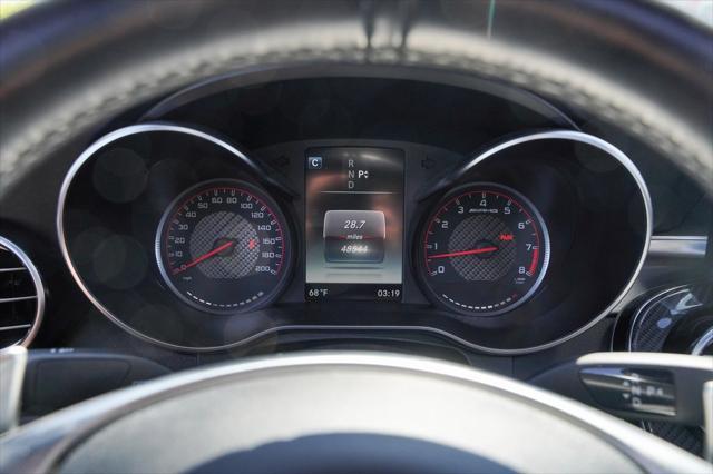 used 2019 Mercedes-Benz AMG GLC 63 car, priced at $50,750