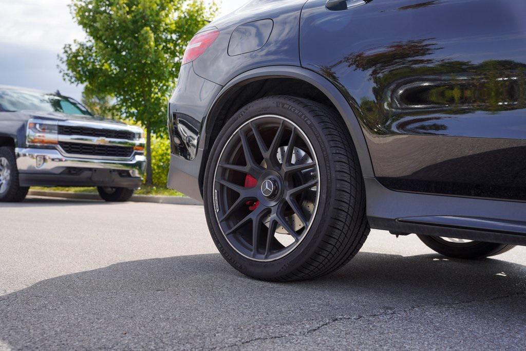used 2019 Mercedes-Benz AMG GLC 63 car, priced at $50,000