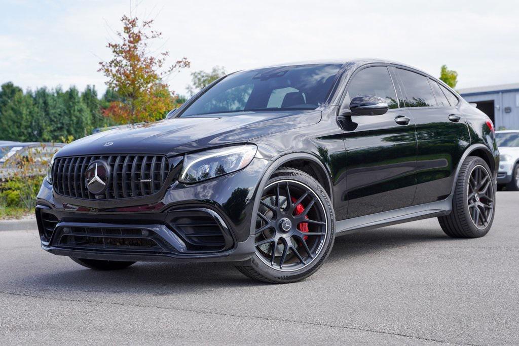 used 2019 Mercedes-Benz AMG GLC 63 car, priced at $50,000