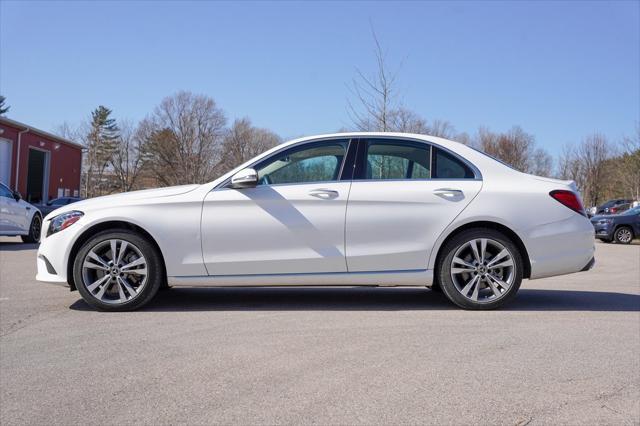 used 2021 Mercedes-Benz C-Class car, priced at $26,999