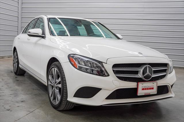 used 2021 Mercedes-Benz C-Class car, priced at $28,295