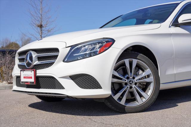 used 2021 Mercedes-Benz C-Class car, priced at $26,999