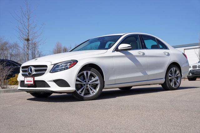 used 2021 Mercedes-Benz C-Class car, priced at $26,999