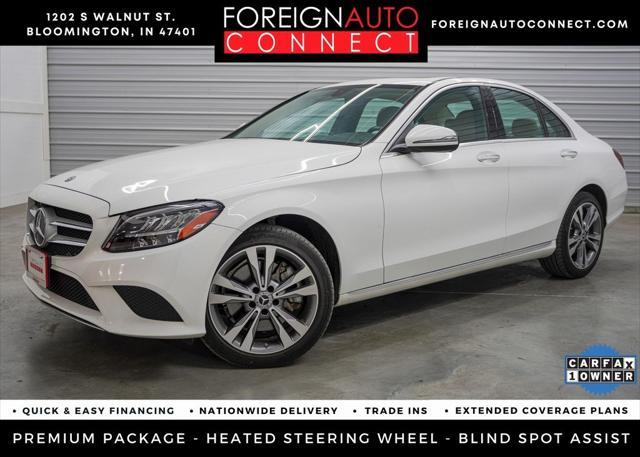 used 2021 Mercedes-Benz C-Class car, priced at $28,295