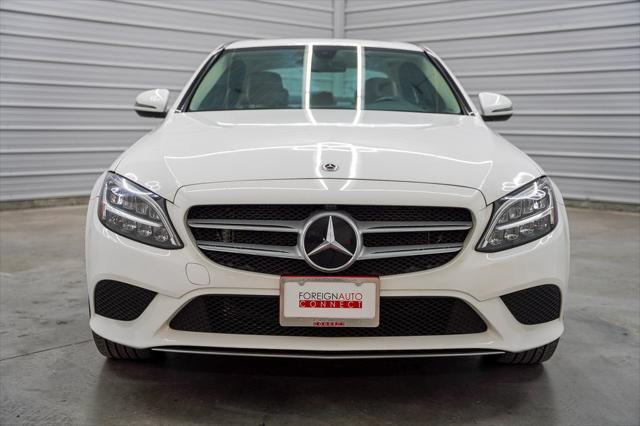 used 2021 Mercedes-Benz C-Class car, priced at $28,295