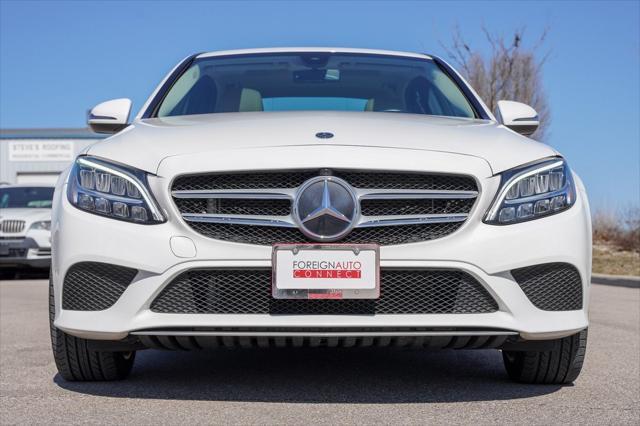 used 2021 Mercedes-Benz C-Class car, priced at $26,999