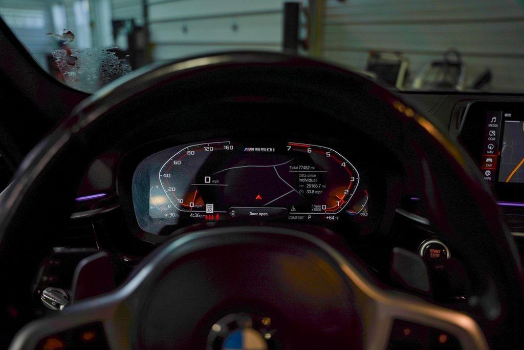 used 2020 BMW M550 car, priced at $33,500