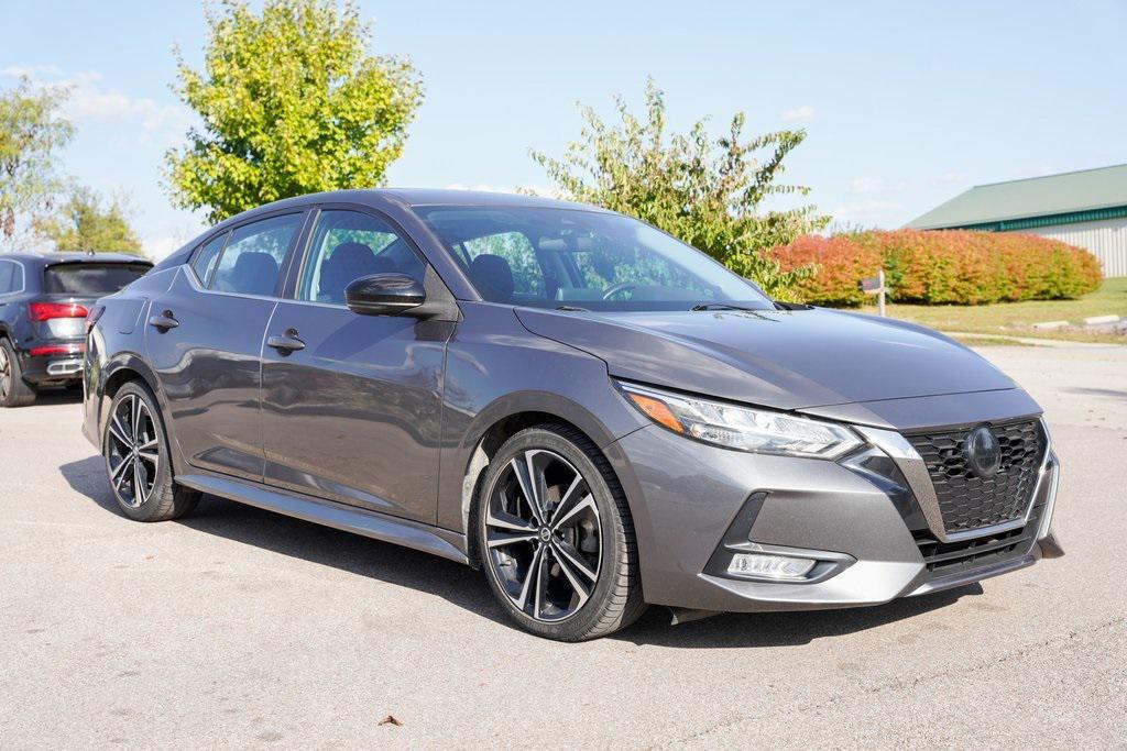 used 2021 Nissan Sentra car, priced at $17,500